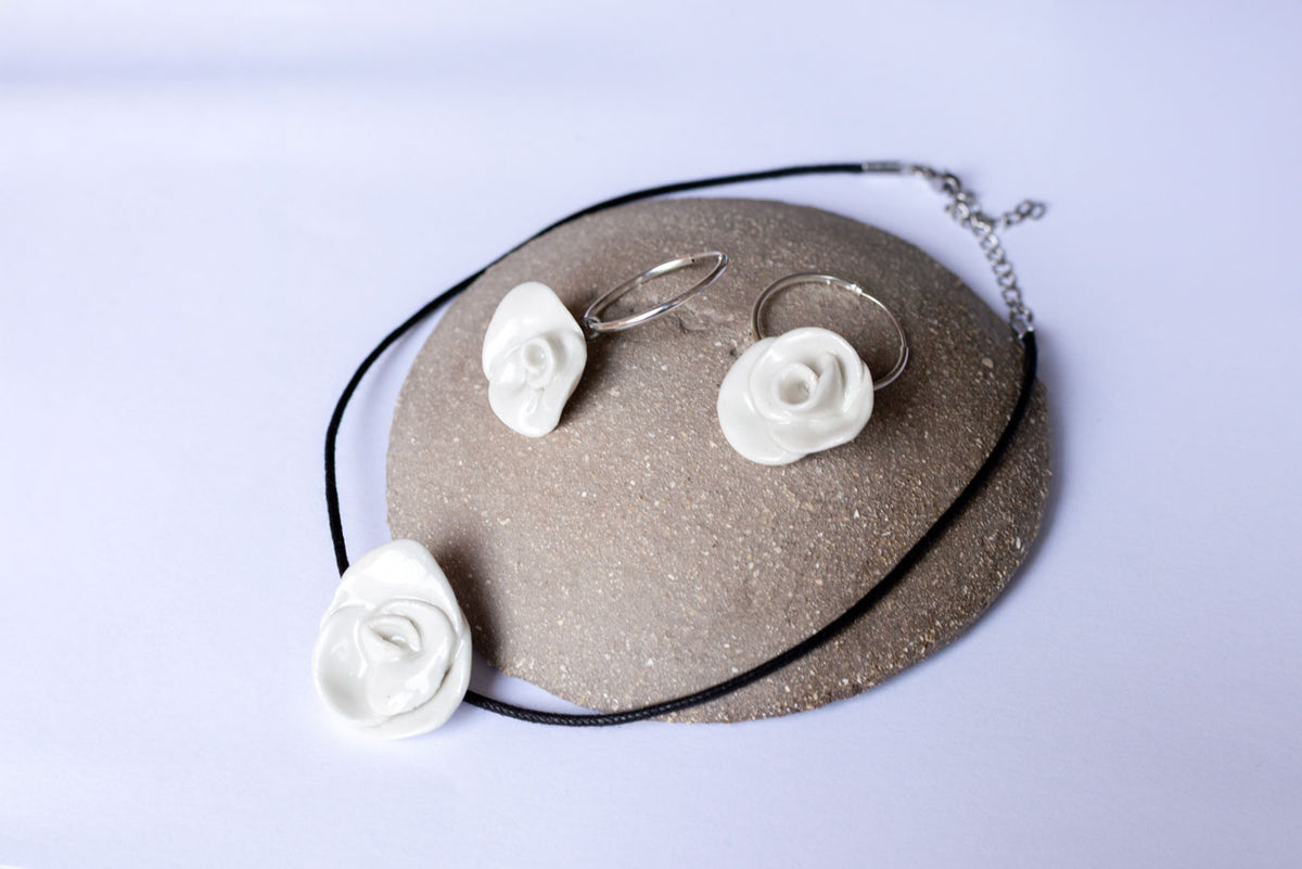 Rosa D'Abril Choker