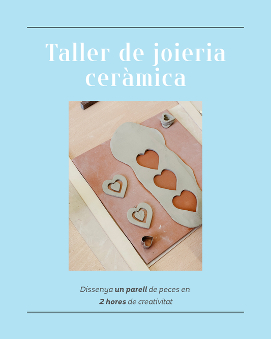 Ceramics Workshop: Design Your Own Earrings and Pendants (2h)